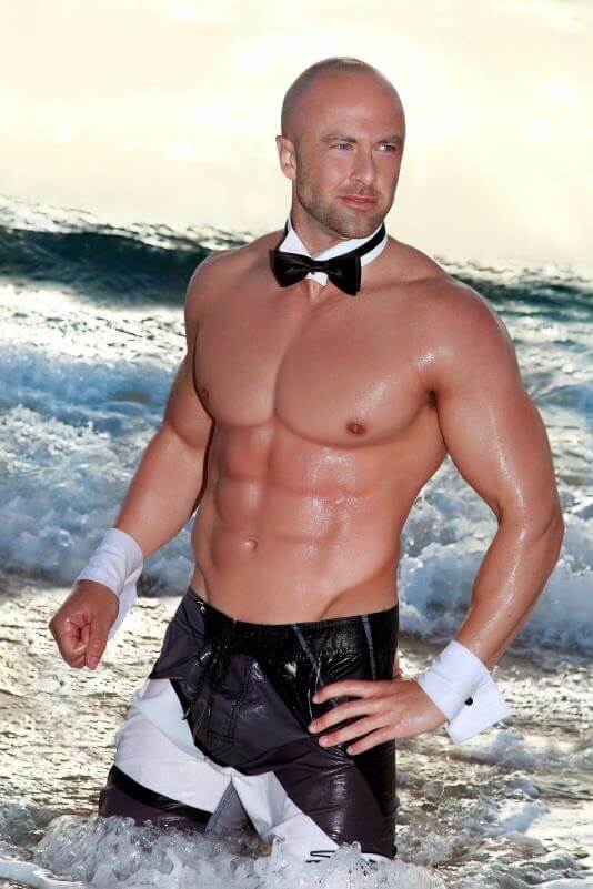 Peter post as Gold Coast Topless Waiter